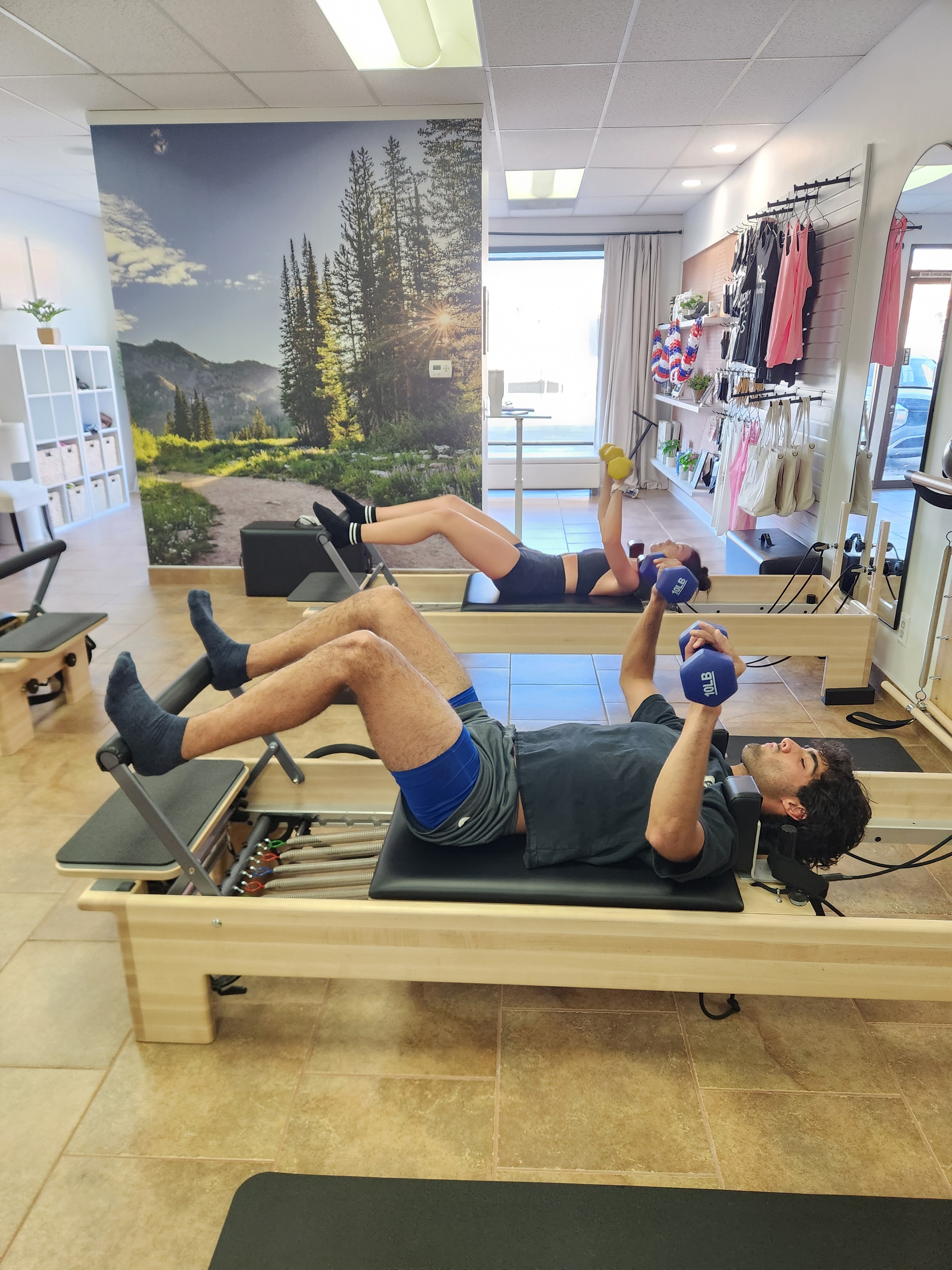 Core 1 class at Core Path Pilates